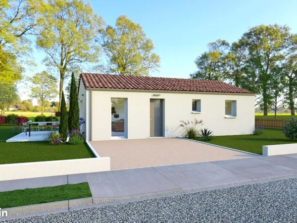 Projet de construction d'une maison 69.81 m² avec terrain à LEGE (44)
