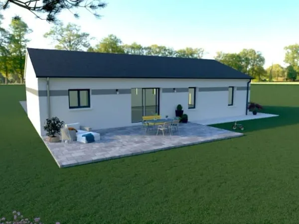 Maison neuve 4 pièces 100 m²