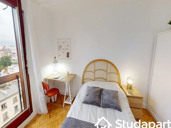 Chambre dans une colocation de 10m2