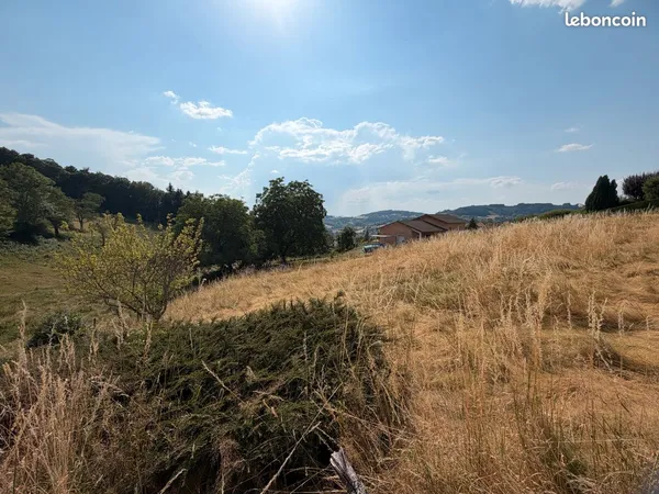 Vends terrain constructible