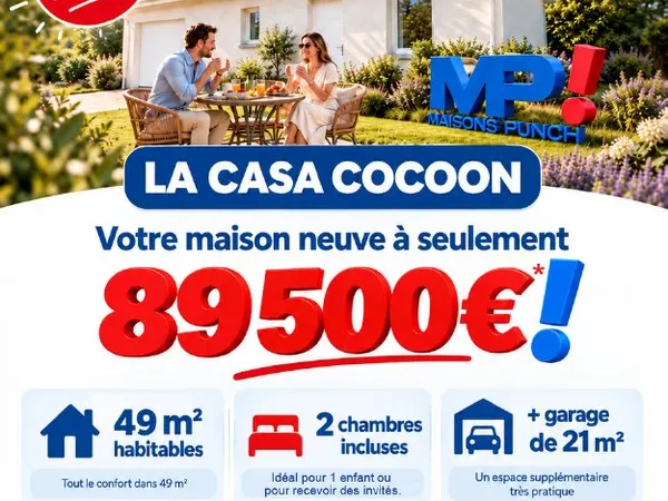 Maison 3 pièces 49 m²