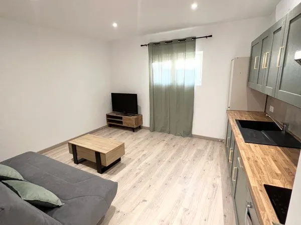 Studio meublé rdc 27m2 climatisé
