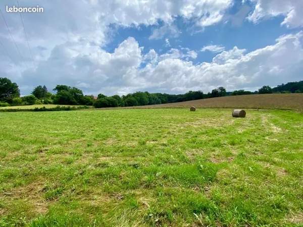 Terrain 1 500 m² Cescau