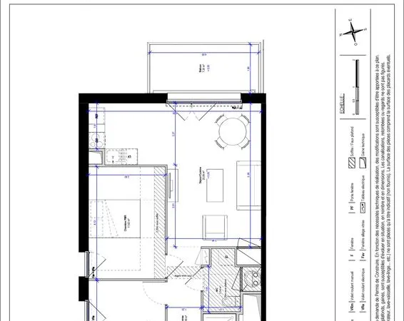 Appartement 3 pièces 63 m²
