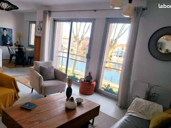 T2Bis/T3 - Vue Imprenable sur le Cher - Terrasse Sud - Garage -