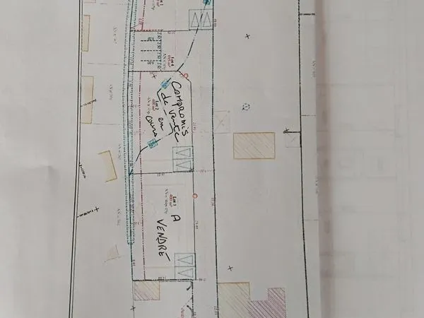 Vend terrain 400 M2