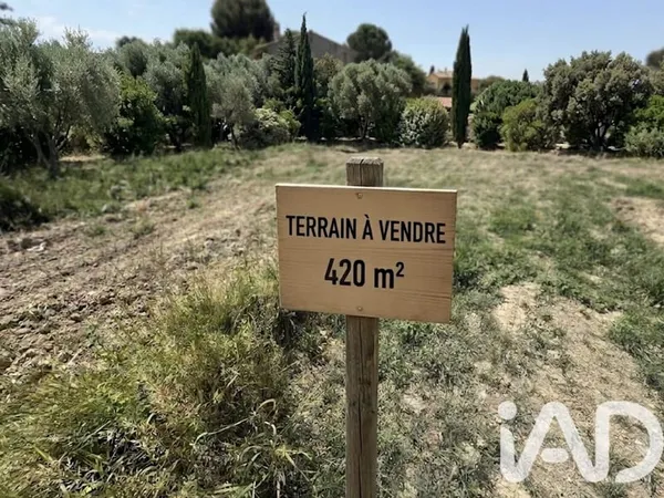 Vente Terrain à bâtir 420 m²