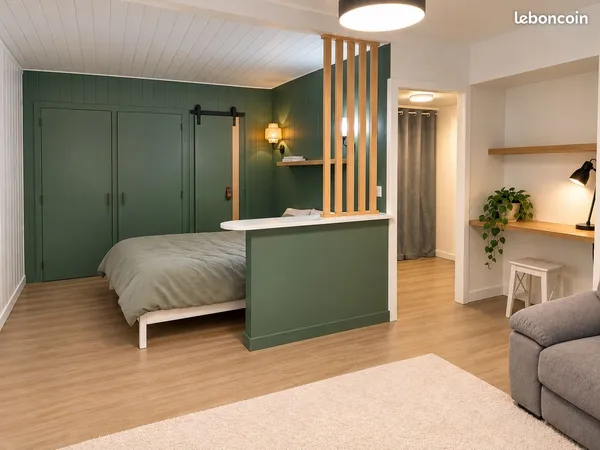 Appartement meublé rénové - T1bis 42 m² - Morez