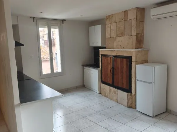 Maison de village 80 m² avec grand garage - Florensac