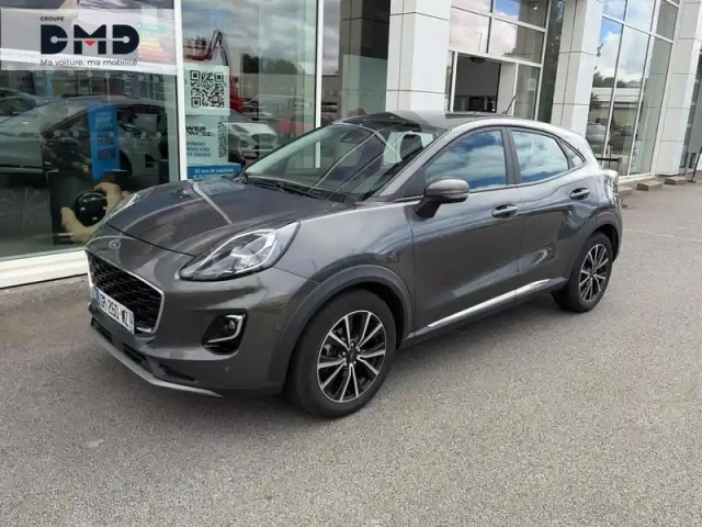 Ford Puma 1.0 ecoboost 125ch s&amp;s mhev titanium business powershift