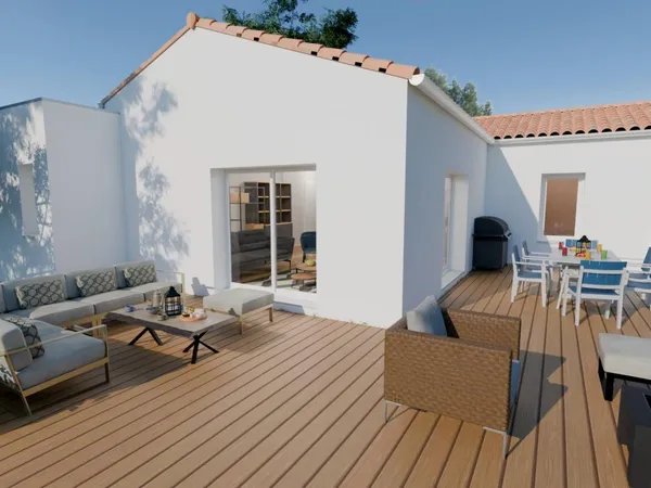 Maison Ambiose 95 m² à Orvault, terrain de 512 m², projet terrain + maison à 400573 €