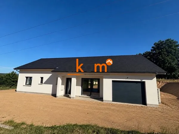 Maison contemporaine neuve de plain-pied 123 m² Terrain