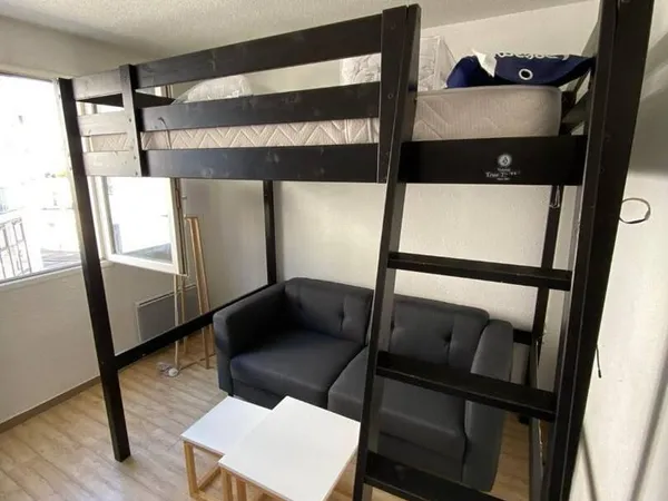 Studio meublé équipé centre ville Nantes 19 m2