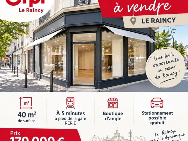 Commerce 40 m²