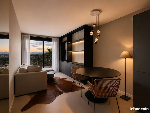 Élégant 2 pièces avec terrasse plein sud et vue imprenable sur la Marina