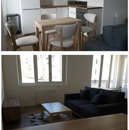 T2 meublé Caserne de Bonne