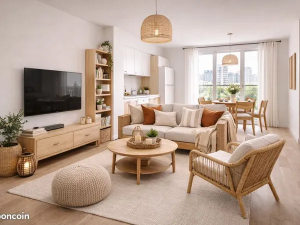 Appartement 2 pièces 45 m²