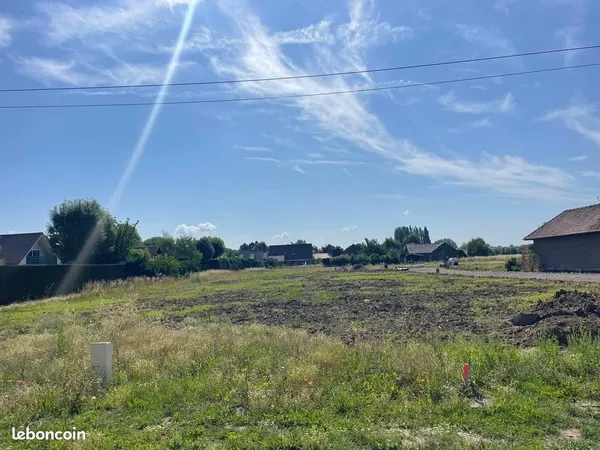 Terrain à bâtir Fleurbaix 1000m² - libre de constructeur