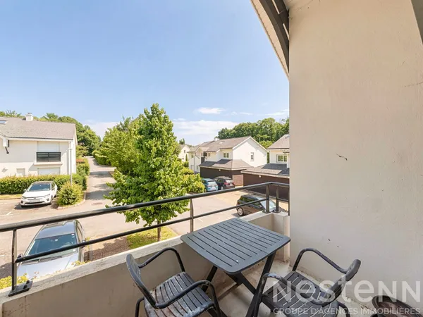 Appartement T2, balcon et double stationnement - 34m² - Hennebont rive gauche