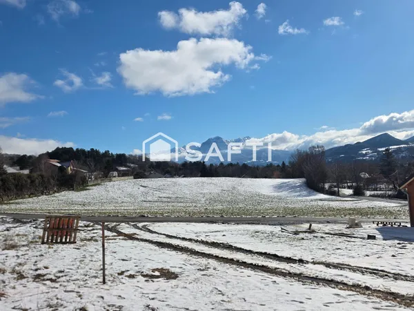 Terrain viabilisé