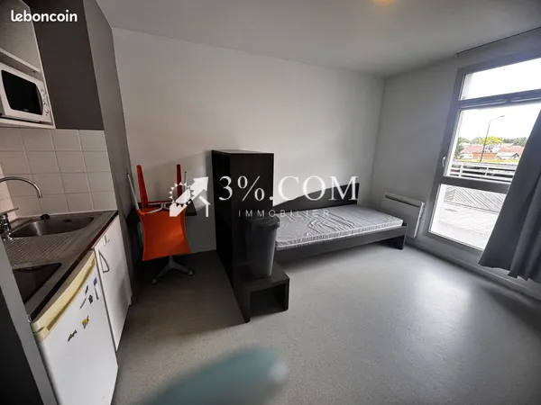 Studio 1 pièce 20 m²