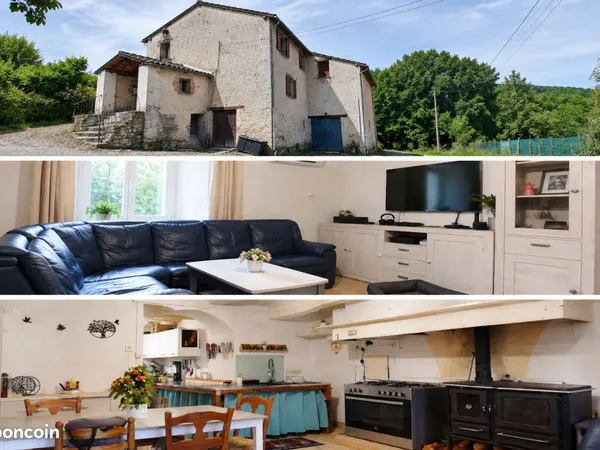 Maison 6 pièces avec terrain