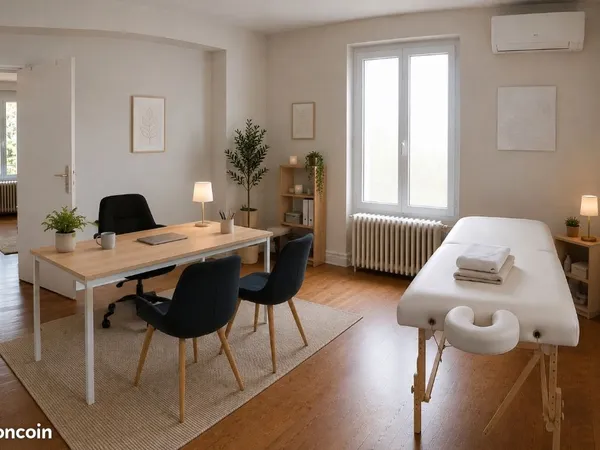 Bureau avec salle d' attente à louer