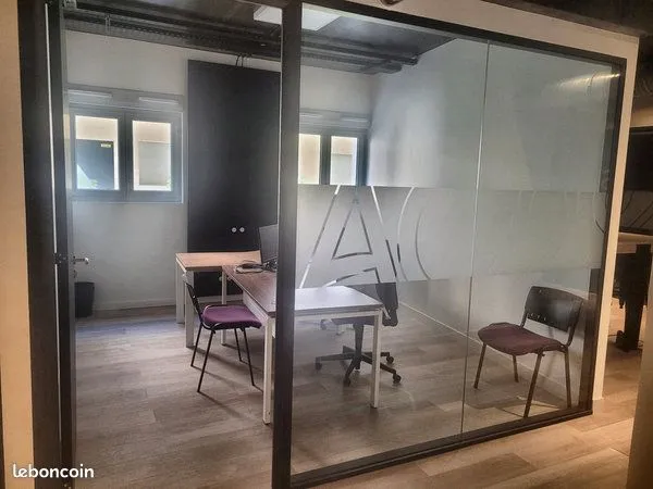 Bureau privatif meublé centre-ville Châlons - Tout compris
