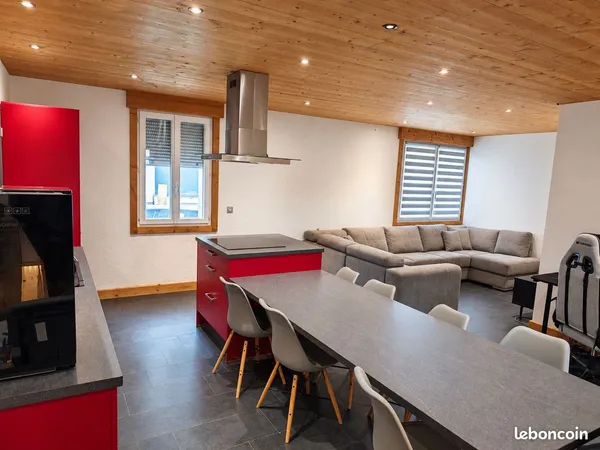 Appartement . 3 pièces . 75m2 . RDC