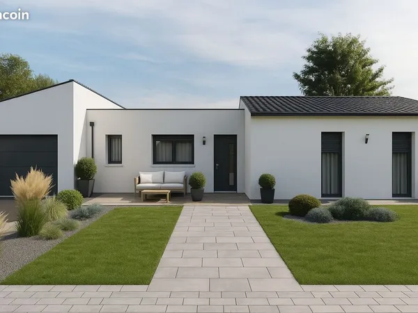 Maison de 83.85 m² sur un terrain de 1509 m² à SAINT-AMAND-SUR-SEVRE en DEUX-SEVRES (79)