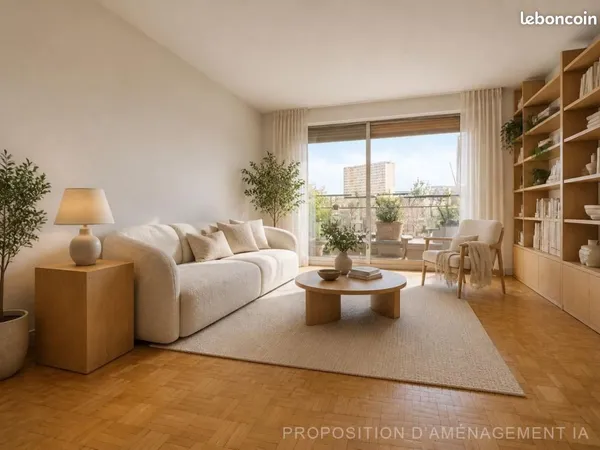 Appartement 2 pièces 59 m²