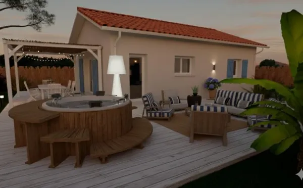 Maison à Biscarrosse de 3 chambres (40600)