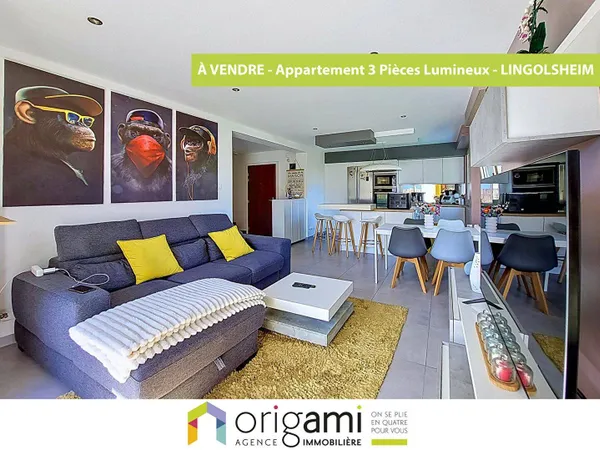 Appartement 3 pièces 75 m²