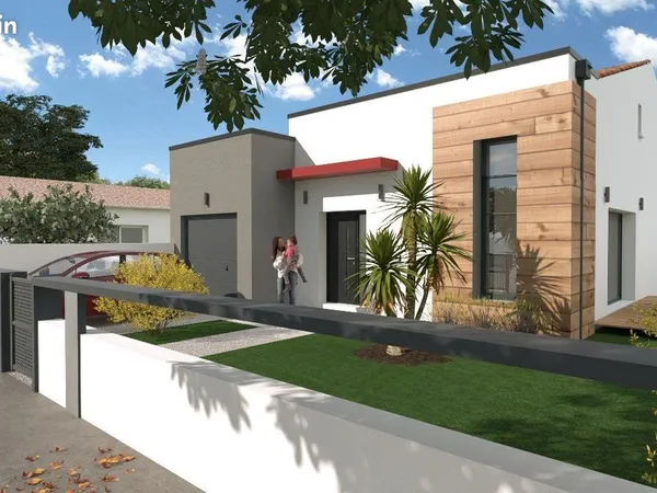 Projet de construction d'une maison 107 m² avec terrain à MARENNES (17)
