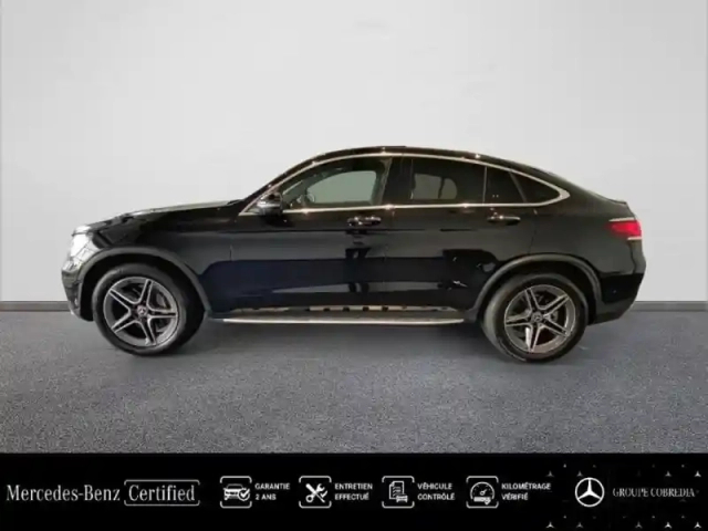 Mercedes Glc coupé 300 de 194+122ch amg line 4matic 9g-tronic — photo 2