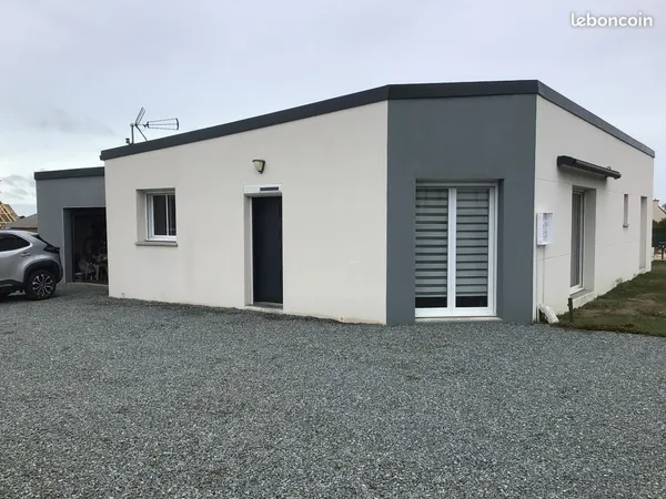 Maison moderne plain-pied
