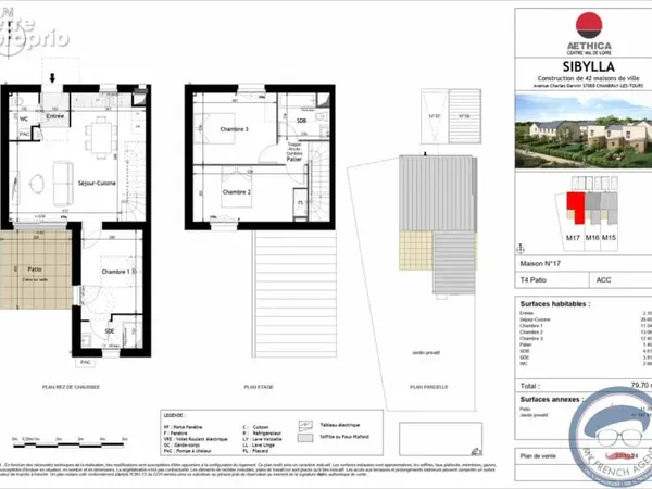 À Vendre à Chambray-Lès-Tours : Maison Neuve de 5 Pièces