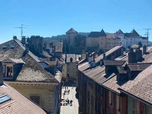 Appartement sous les toits atypique vue dégagée