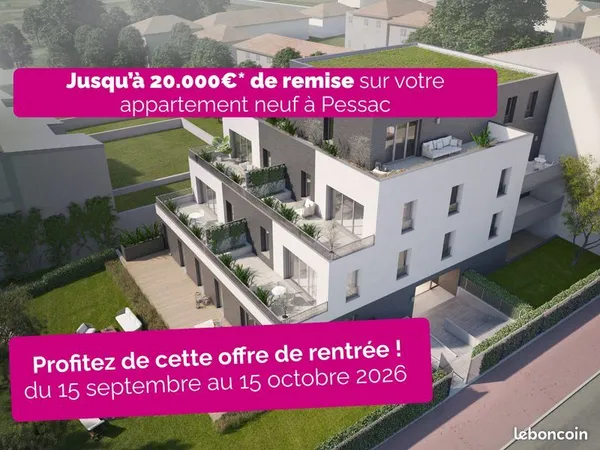 Appartement - 4 pièces - Confidens Pessac