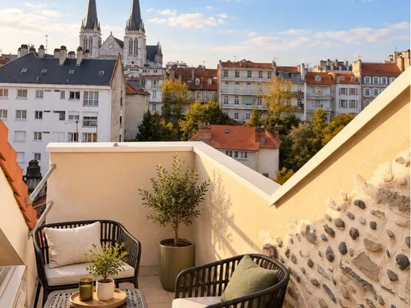 Superbe appartement climatisé avec terrasse - hypercentre