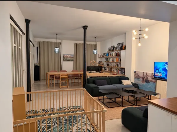 Loft de caractère 110 m² avec jardin - Saint-Denis, proche M13 et gare RER