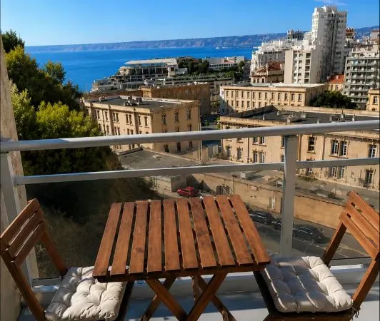 Appartement meublé vue mer
