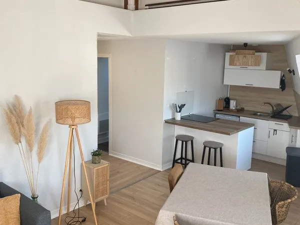 A louer appartement t2 bis meuble port de vannes