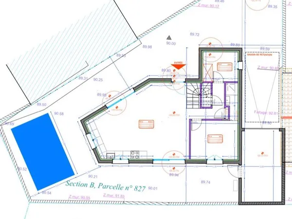 Villa neuve 110 m2 avec piscine garage-Gonfaron 83590