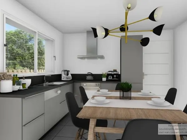 Maison neuve 4 pièces 71 m²