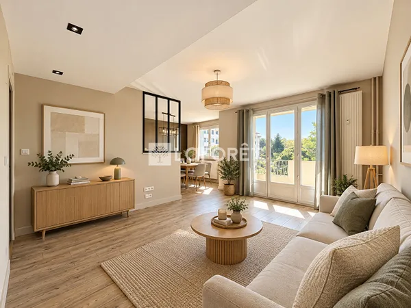 Appartement 3 pièces 54 m²