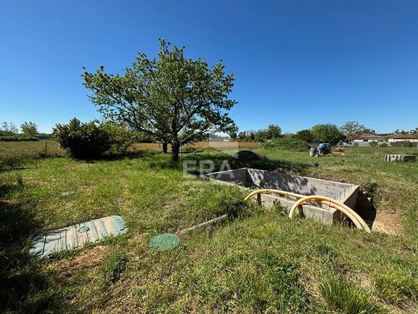 Terrain 786 m² cadre campagne