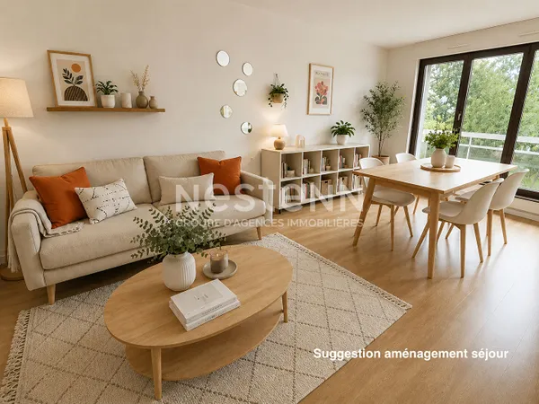 Appartement Maisons-alfort 2 pièces 50.32 m2 - Résidence Les Jardins D'Alsace