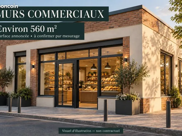 Fonds de commerce 800 m² Hénin-Beaumont