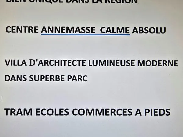 Superbe Villa Annemasse au calme